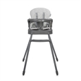 Silla de Comer para SIESTA Grey Leather